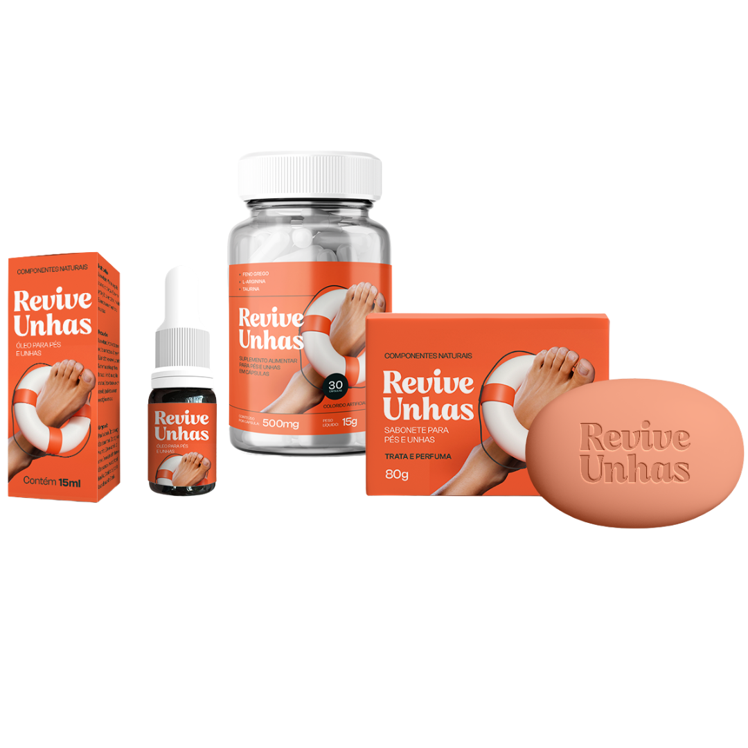 Revive Unhas + Vitaminas + Sabonete